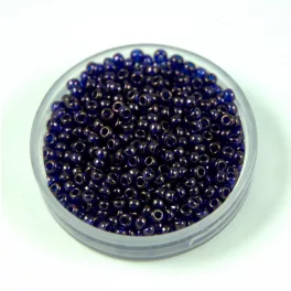   Miyuki Japanese Round Seed Bead - 308 - Dark Amethyst Gold Luster - size:11/0