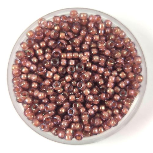 Miyuki Japanese Round Seed Bead - 337 - Cinnamon Lined Luster - size:11/0
