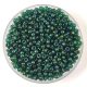 Miyuki kásagyöngy - 338 - Peach Lined Emerald - méret:11/0
