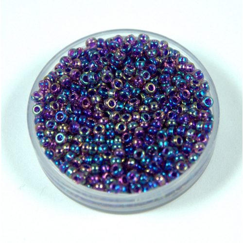 Miyuki Japanese Round Seed Bead - 356 - Purple Lined Amethyst AB - size:11/0