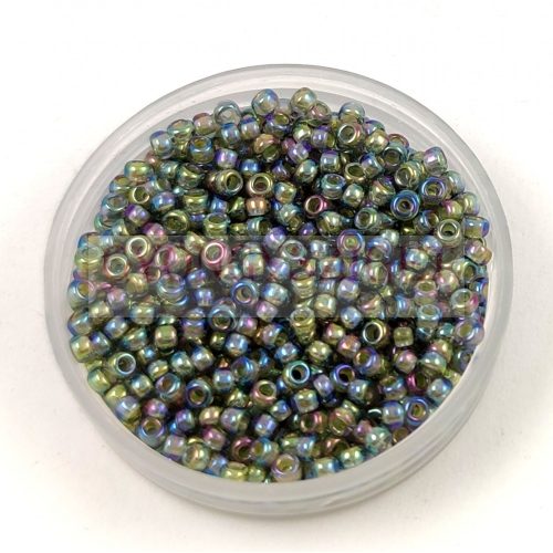 Miyuki Japanese Round Seed Bead - 361 - Chartreuse Lined Olivine AB - size:11/0