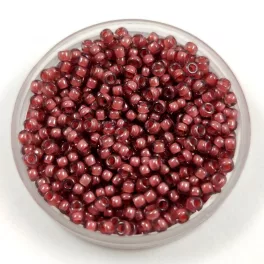   Miyuki Japanese Round Seed Bead - 364 - Lined Berry Luster - size:11/0