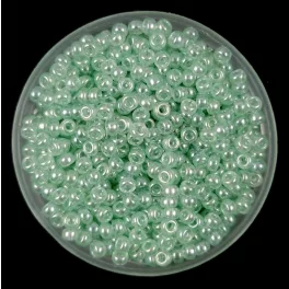   Miyuki Japanese Round Seed Bead - 370 - Sea Foam Luster - size:11/0
