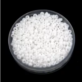  Miyuki Japanese Round Seed Bead - 402 - Opaque White - size:11/0