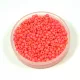 Miyuki Japanese Round Seed Bead - 407fr - Matte Opaque Vermillion Red AB - size:11/0