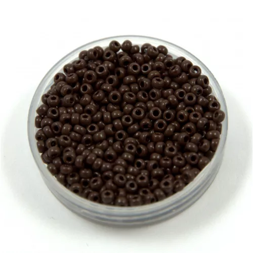 Miyuki Japanese Round Seed Bead - 409 - Opaque Dark Red - size:8/0