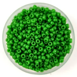 Miyuki kásagyöngy - 411 - Opaque Green - méret:11/0