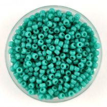   Miyuki Japanese Round Seed Bead - 412 - Opaque Turquoise Green - size:11/0 - 30g