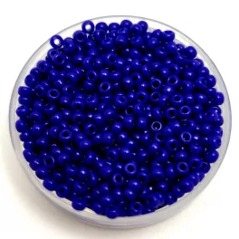   Miyuki Japanese Round Seed Bead - 414 - Opaque Cobalt - size:11/0 - 30g