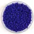 Miyuki Japanese Round Seed Bead - 414f - Opaque Matt Cobalt - size:11/0