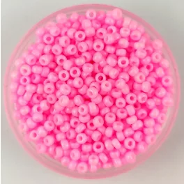   Miyuki Japanese Round Seed Bead - 415 - Opaque Soft Pink - size:11/0