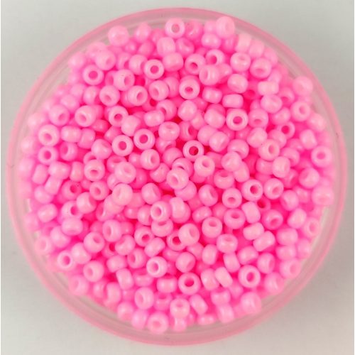 Miyuki Japanese Round Seed Bead - 415 - Opaque Soft Pink - size:11/0