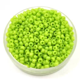   Miyuki Japanese Round Seed Bead - 416 - Opaque Chartreuse - size:11/0