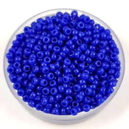   Miyuki Japanese Round Seed Bead - 417 - Opaque Blue - size:11/0