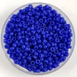 Miyuki Japanese Round Seed Bead - 417 - Opaque Blue - size:11/0