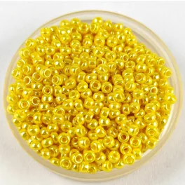   Miyuki kásagyöngy - 422d - Dark Yellow Luster - méret:11/0