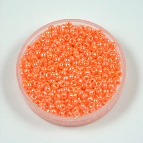 Miyuki Japanese Round Seed Bead - 423 - Light Orange Luster - size:11/0