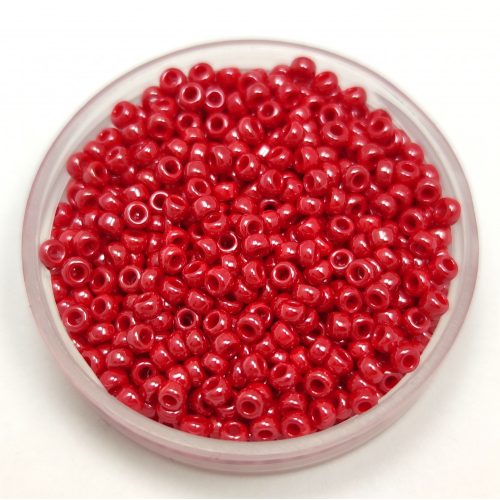 Miyuki Japanese Round Seed Bead - 426 - Opaque Red Luster - size:11/0