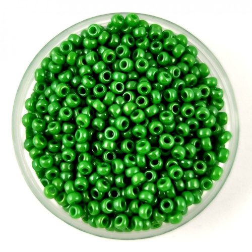 Miyuki kásagyöngy - 431 - Opaque Green Luster - méret:11/0