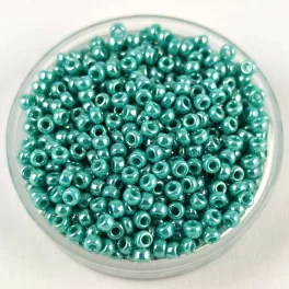 Miyuki kásagyöngy - 435 - Opaque Teal Luster - méret:11/0