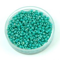   Miyuki kásagyöngy - 481 - Opaque Turquoise Green AB - méret:11/0 - 30g - AKCIOS