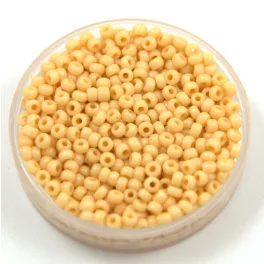   Miyuki Japanese Round Seed Bead - 493 - Opaque Pear - size:11/0
