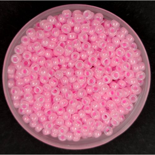 Miyuki Japanese Round Seed Bead - 518 - Ceylon Soft Baby Pink - size:11/0