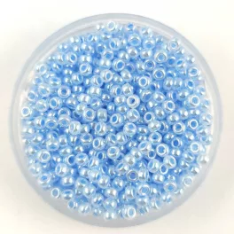   Miyuki Japanese Round Seed Bead - 524 - Ceylon Light Blue - size:11/0