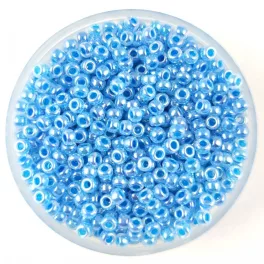   Miyuki Japanese Round Seed Bead - 537 - Ceylon Blue - size:11/0