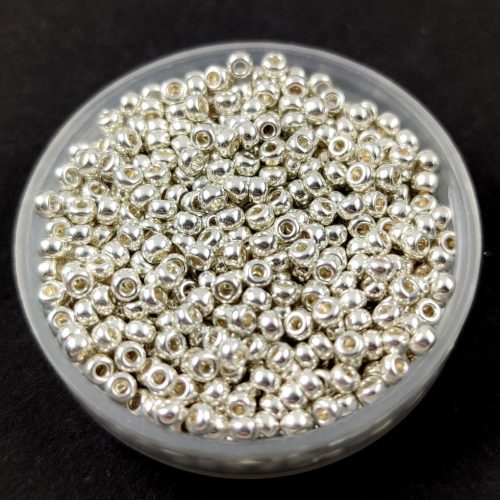 Miyuki Japanese Round Seed Bead - 1051 - Galvanized Silver - size:11/0
