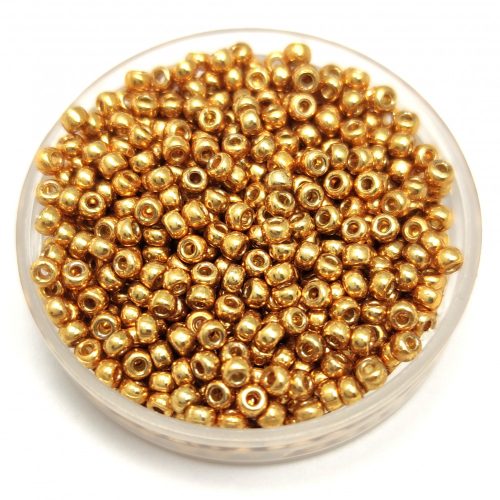 Miyuki Japanese Round Seed Bead - 1052 - Galvanized Yellow Gold - size:11/0