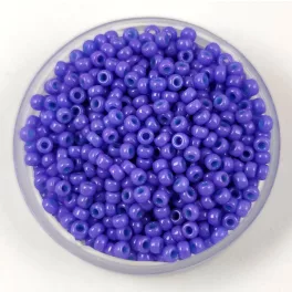   Miyuki Japanese Round Seed Bead - 1477 - Dyed Opaque Purple - 11/0