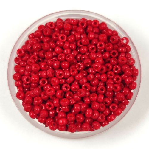 Miyuki Japanese Round Seed Bead - 1684 - Opaque Red - size:11/0