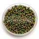 Miyuki Japanese Round Seed Bead - 1897 - Opaque Golden Olive Luster - size:11/0 - 30g