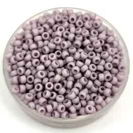   Miyuki Japanese Round Seed Bead - 2025 - Matte Opaque Light Mauve - size:11/0