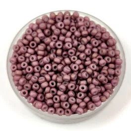   Miyuki Japanese Round Seed Bead - 2034 - Metallic Matte Rose Beige - size:11/0