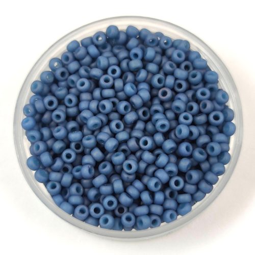 Miyuki Japanese Seed Bead - 2038 - Matte Opaque Slate Blue - méret: 11/0