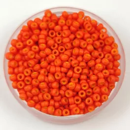  Miyuki Japanese Round Seed Bead - 2042 - Matt Fall Orange - méret:11/0