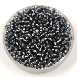   Miyuki Japanese Round Seed Bead - 2426 - Silver Lined Montana - size:11/0