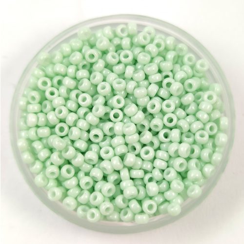 Miyuki Japanese Round Seed Bead - 3318 - Opaque Light Mint - size:11/0