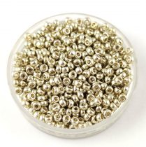   Miyuki Japanese Round Seed Bead - 4201 - Galvanized Silver Duracoat - size:11/0 - 30g