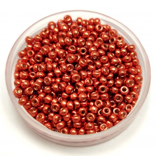 Miyuki Japanese Round Seed Bead - 4208 - Galvanized Raspberry Duracoat - size:11/0