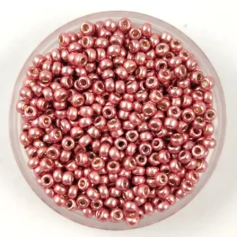   Miyuki Japanese Round Seed Bead - 4209 - Galvanized Dark Coral Duracoat - size:11/0