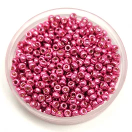   Miyuki Japanese Round Seed Bead - 4210 - Galvanized Pink Duracoat - size:11/0