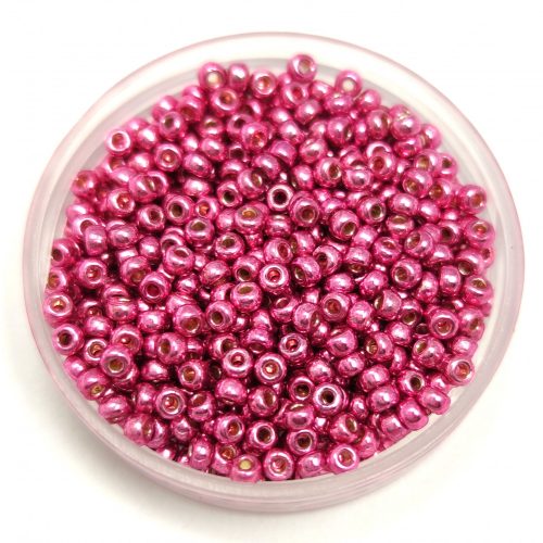 Miyuki Japanese Round Seed Bead - 4210 - Galvanized Pink Duracoat - size:11/0 - 30g