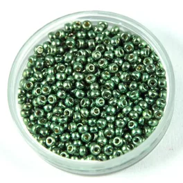   Miyuki Japanese Round Seed Bead - 4215 - Galvanized Teal Duracoat - size:11/0 - 30g
