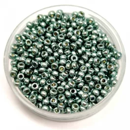   Miyuki Japanese Round Seed Bead - 4216 - Galvanized Light Teal Duracoat - size:11/0