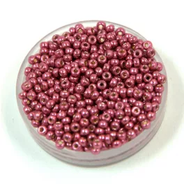  Miyuki Japanese Round Seed Bead - 4219 - Duracoat Galvanized Magenta - size:11/0 - 30g