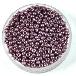   Miyuki Japanese Round Seed Bead - 4220 - Galvanized Purple Duracoat - size:11/0