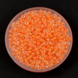   Miyuki Japanese Round Seed Bead - 4298 - Luminous Creamsicle - size:11/0